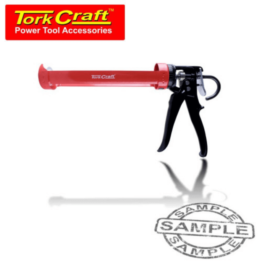 TORK CRAFT Silicone Caulk Gun Metal Single Cart 310ml